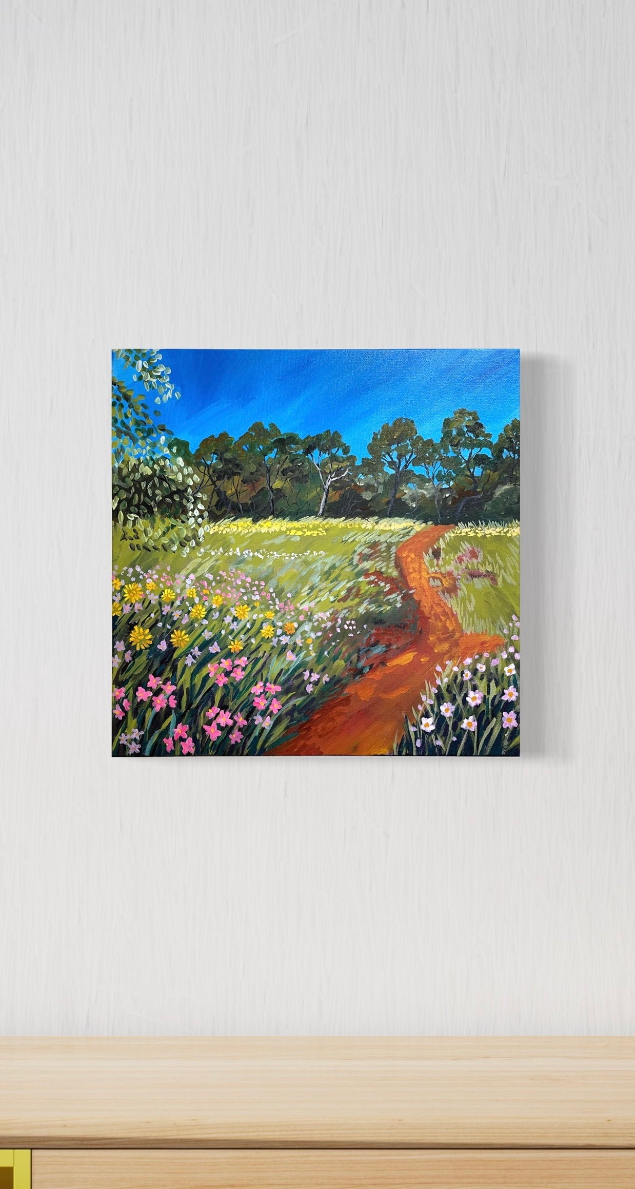 The wildflower path